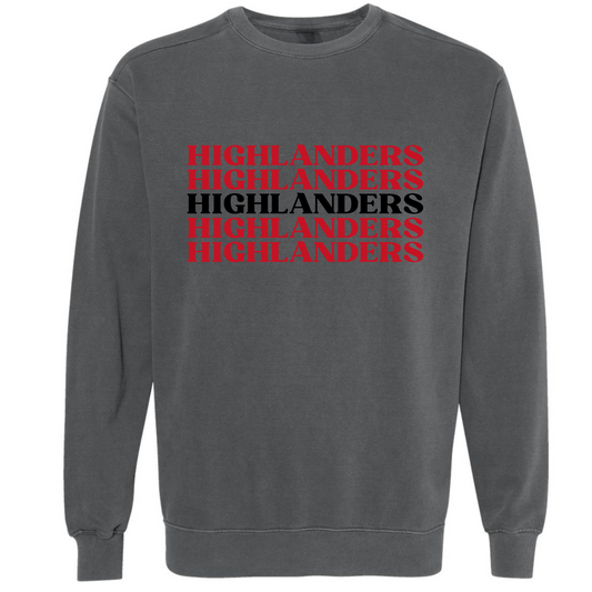 Highlanders Layered Crewneck