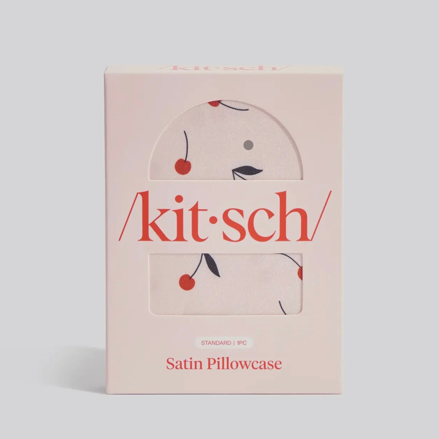 Cherry Satin Pillow Case Standard