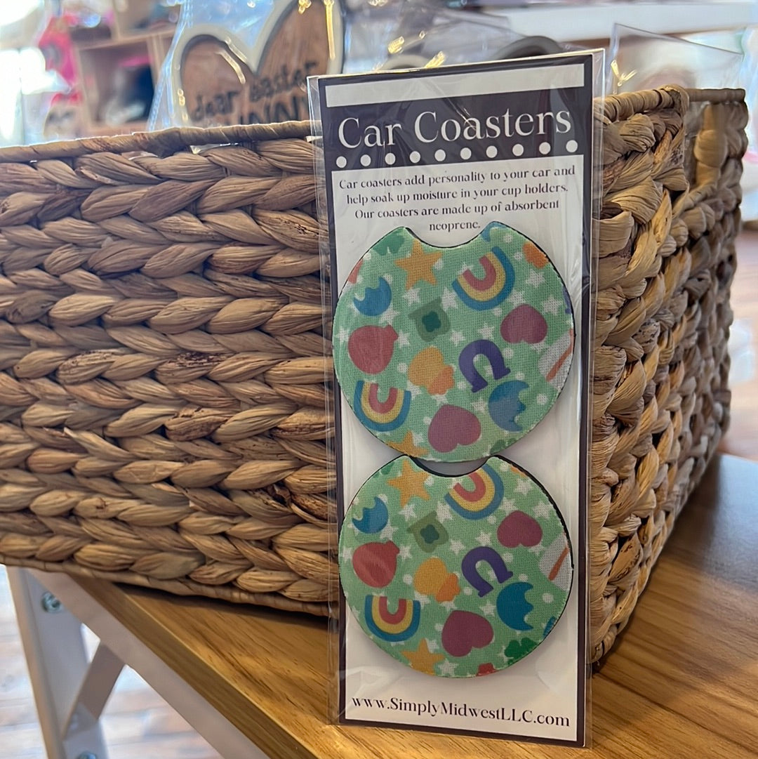 Lucky Charm Coasters