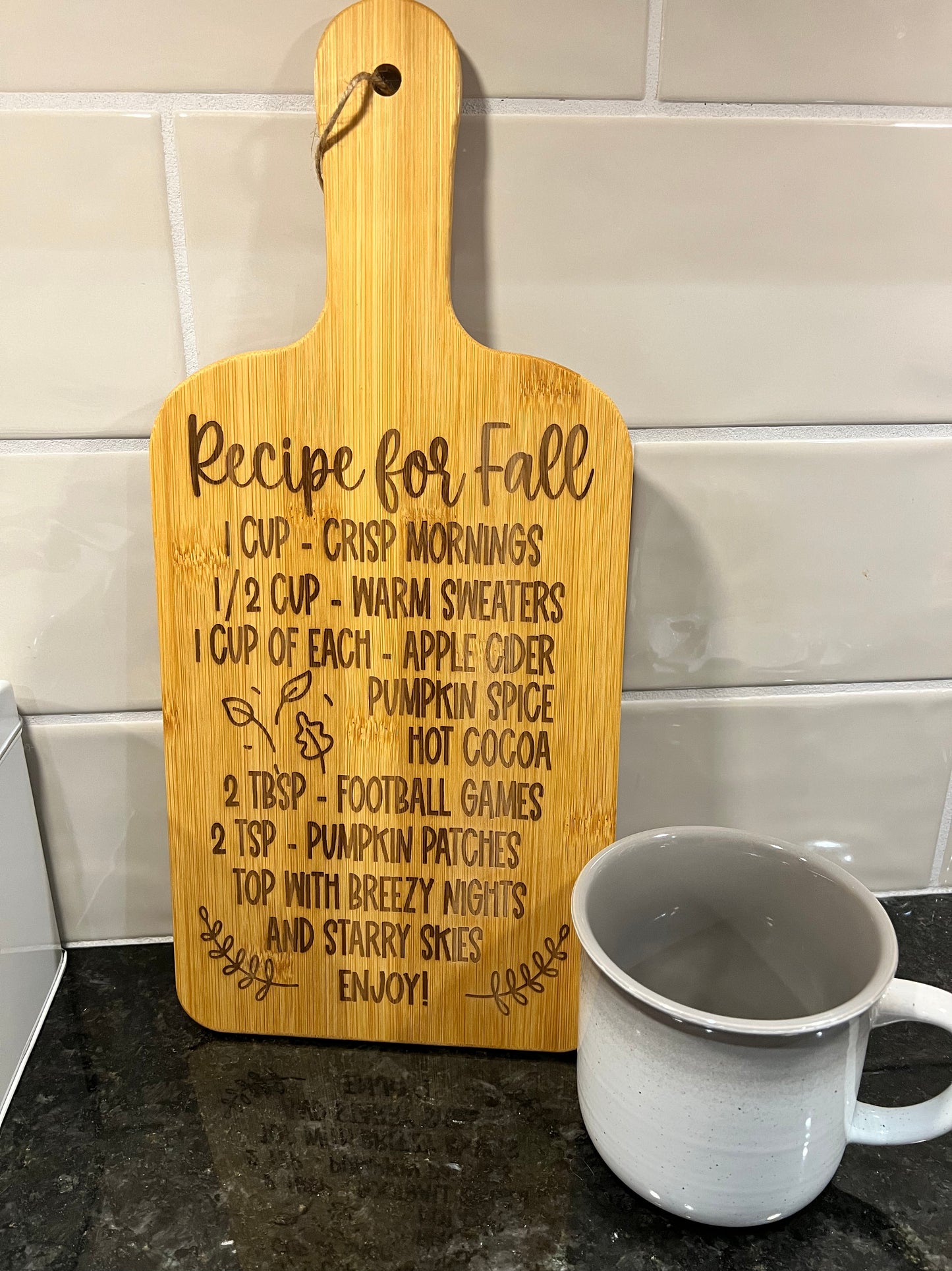 Recipe For Fall