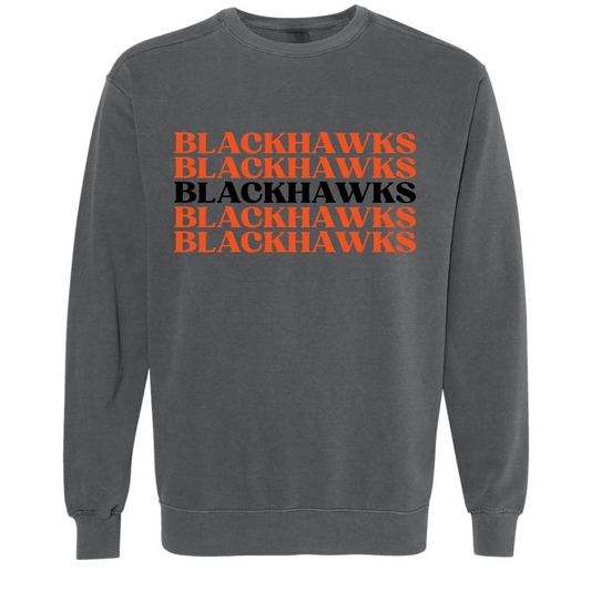 Blackhawks Layered Crewneck