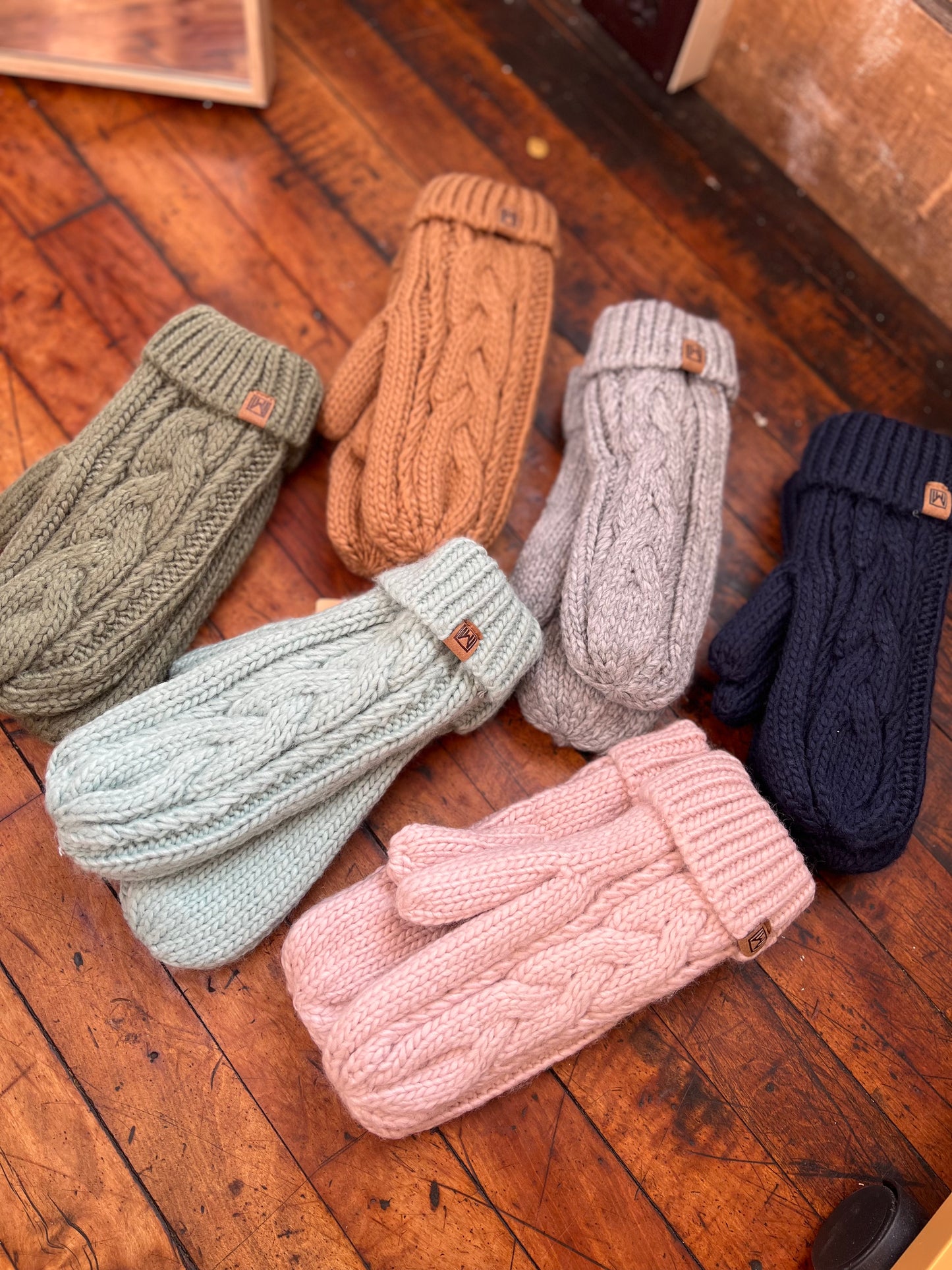 Knit Fleece Lined Mitten