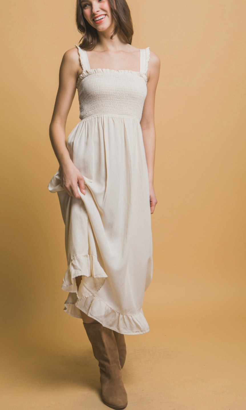 Smocked Maxi Dress