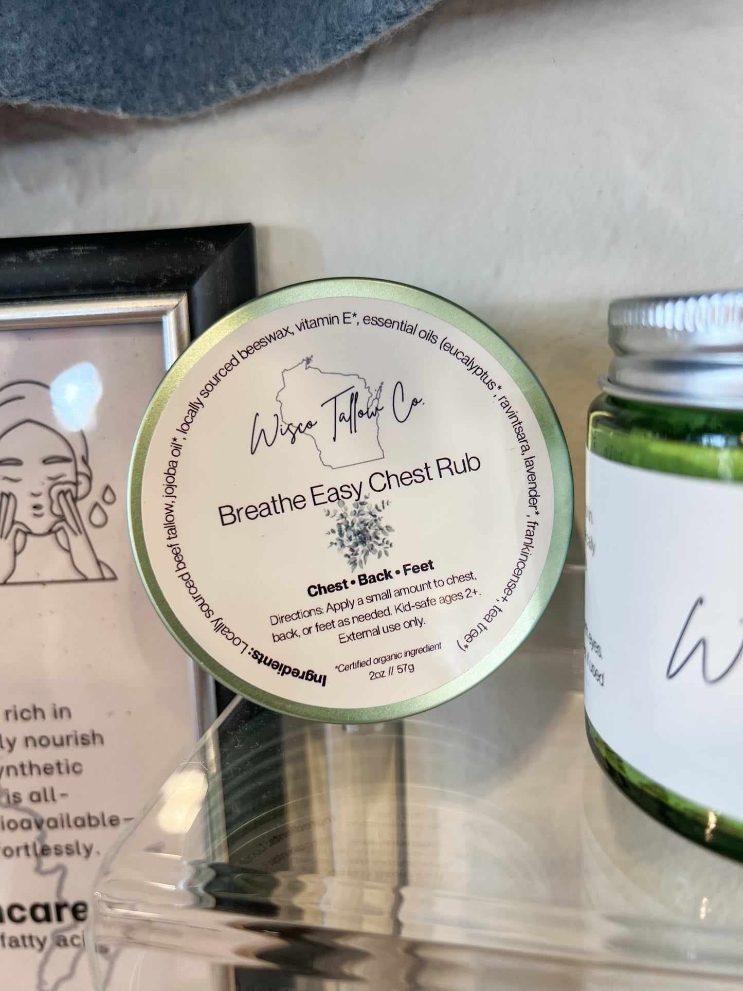 Tallow Breathe Easy Chest Rub 2oz