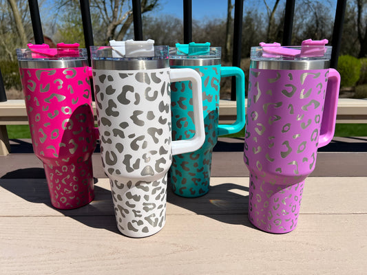 Leopard 40oz Tumblers