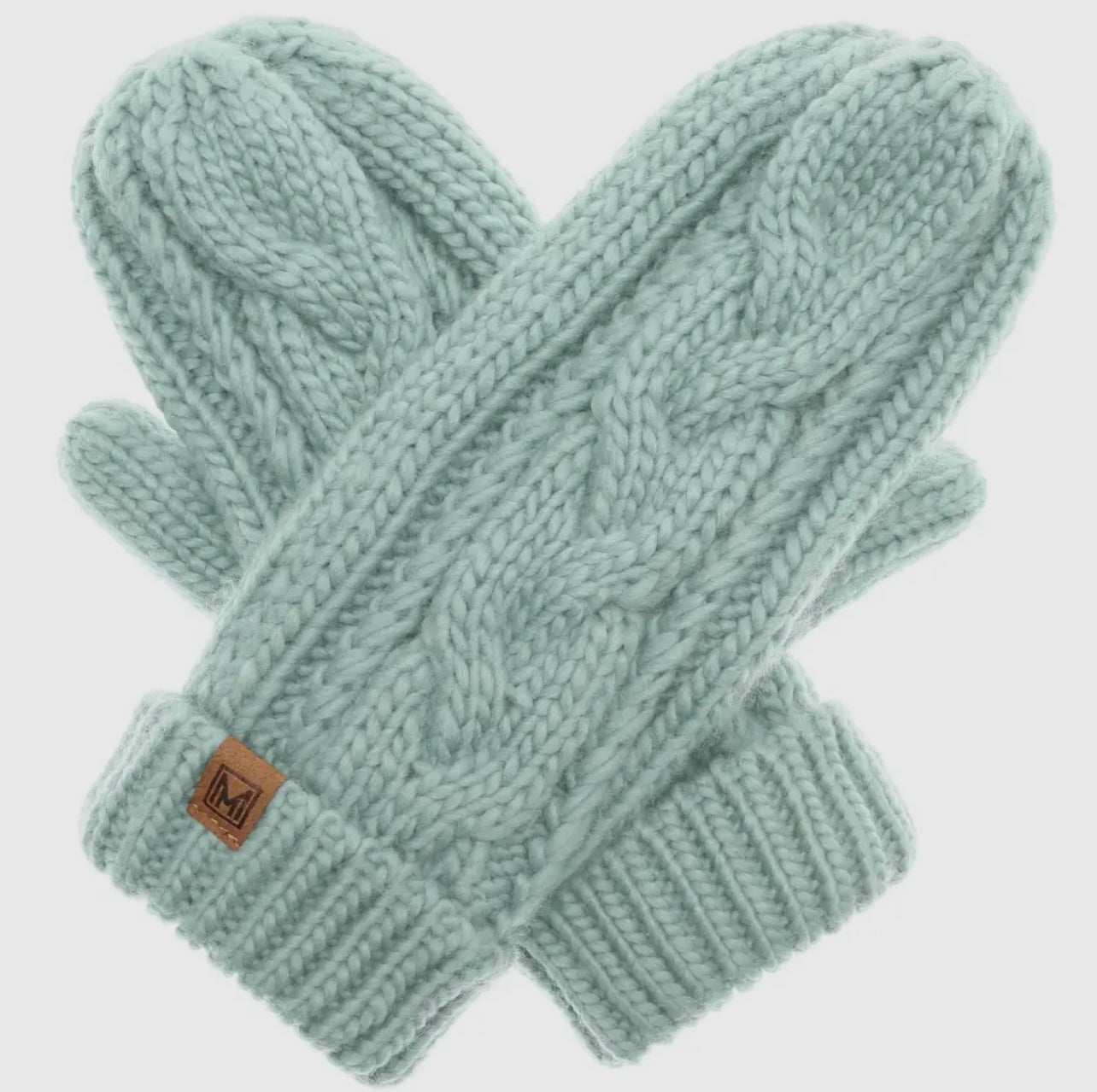 Knit Fleece Lined Mitten