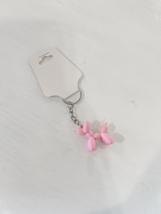 Balloon Dog Key Chain