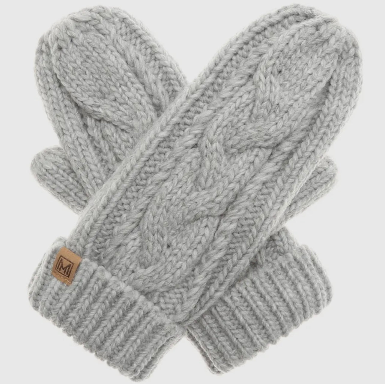 Knit Fleece Lined Mitten