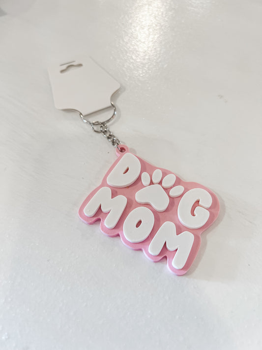 Dog Mom Key Chain