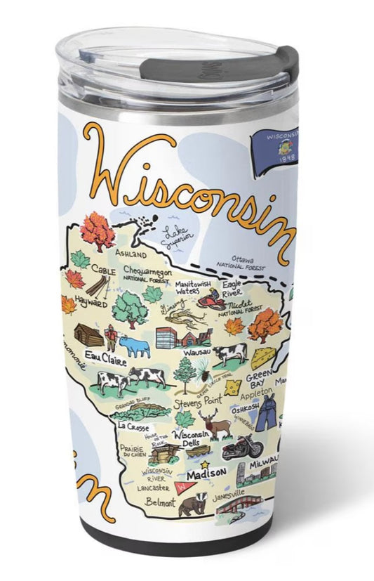 Swig Wisc. Tumbler