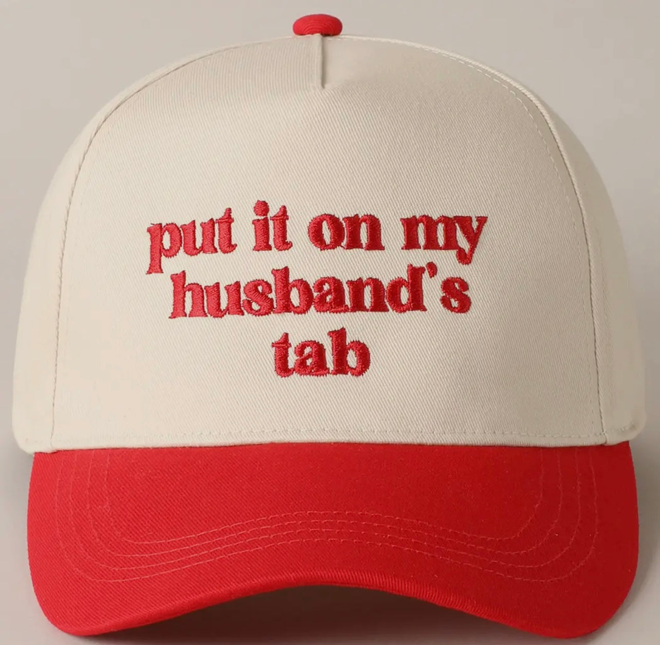 Put it on My Husbands Tab