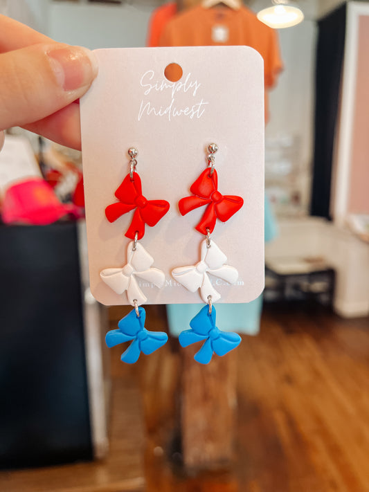 Red, White & Bow