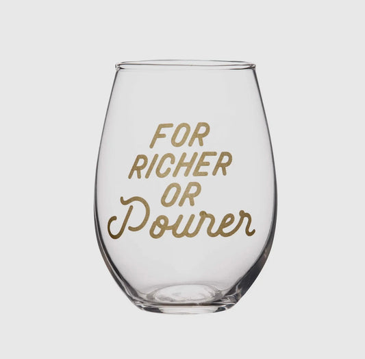 For Richer Wine Glass