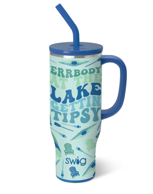 Errbody at The Lake Getting Tipsy Swig 30oz