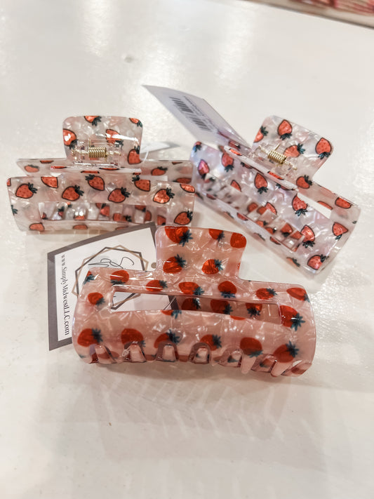 Strawberry Patches Clip