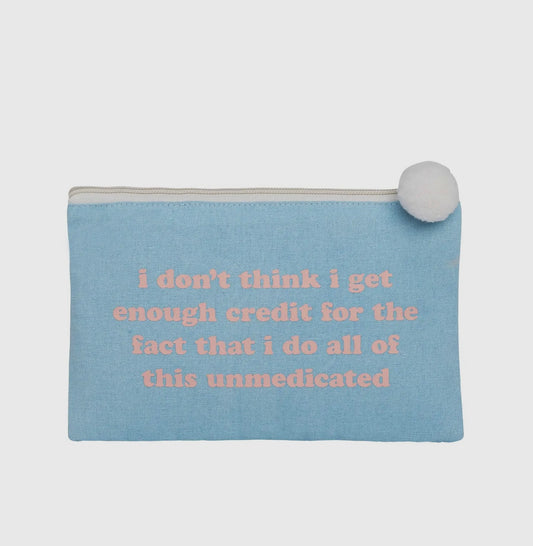 Unmedicated Cosmetic Bag