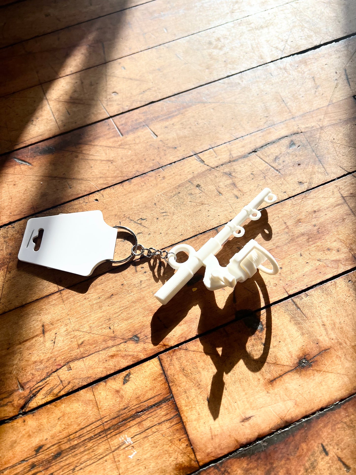 Fishing Pole Keychain