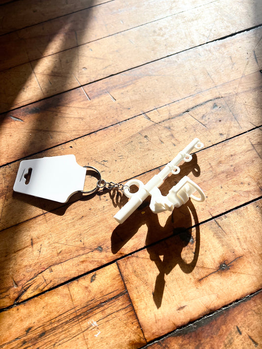 Fishing Pole Keychain
