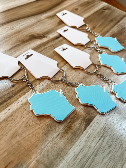 Wisconsin Keychain
