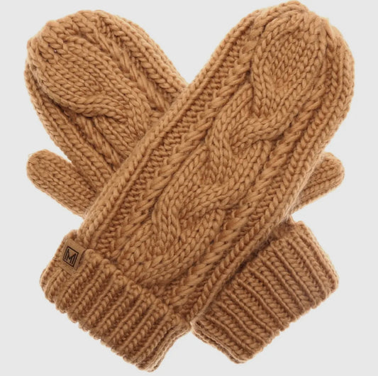 Knit Fleece Lined Mitten