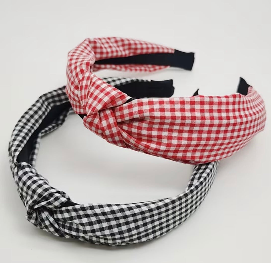 Checkered Headbands