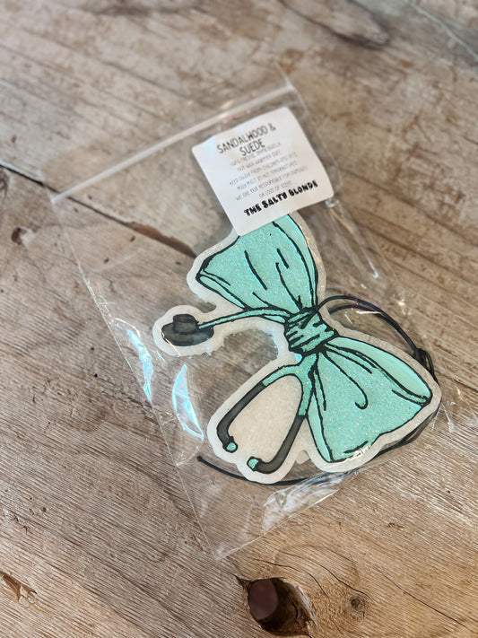 Nurse Bow - Sandalwood+Suede