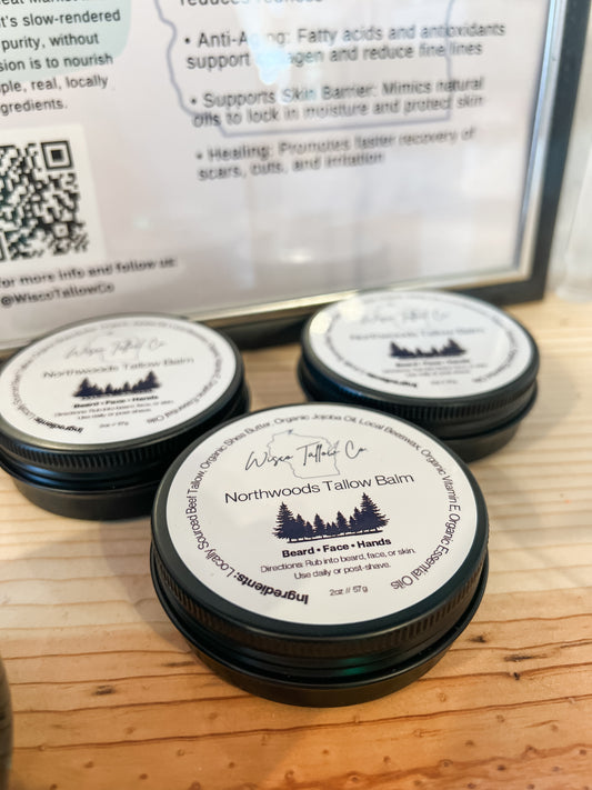 Tallow Balm Northwoods 2oz