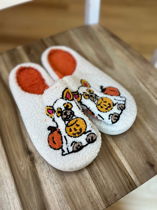 Halloween Pup Slipper
