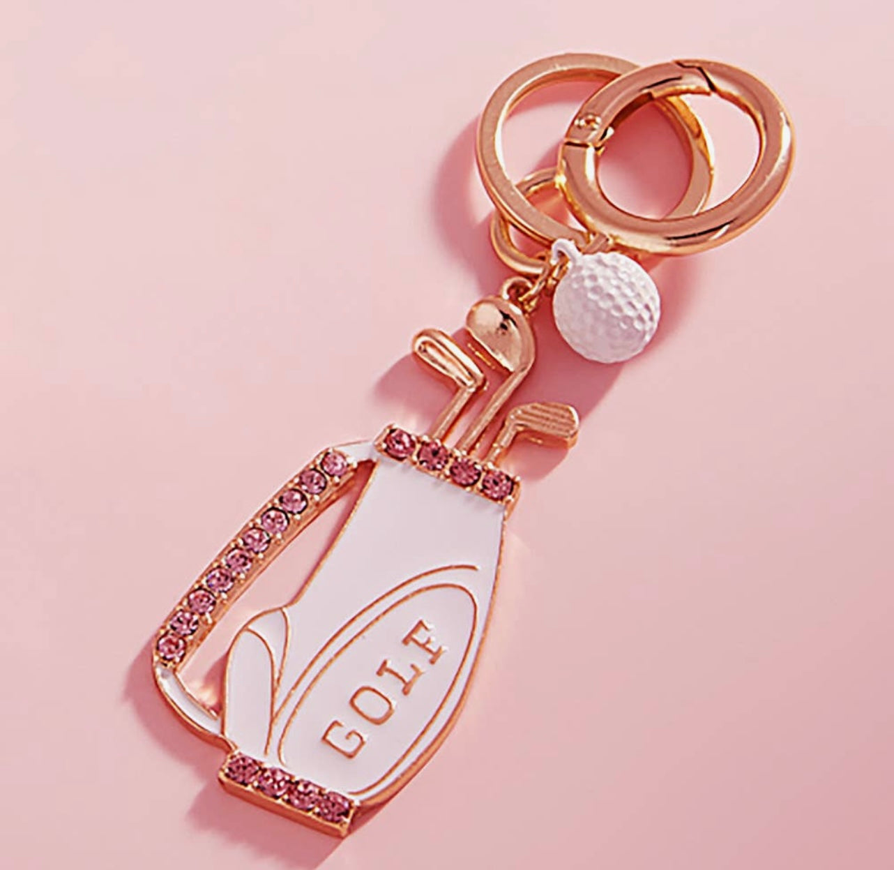 Golf Bag Keychain
