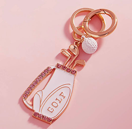 Golf Bag Keychain