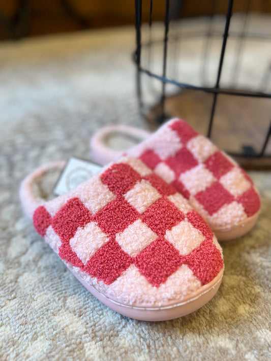 Pink Checkered