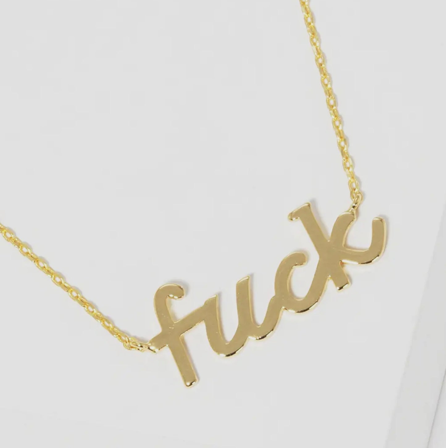 F*ck Necklace