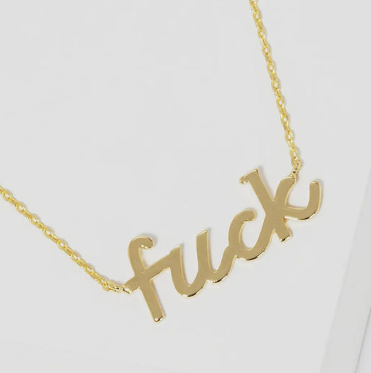 F*ck Necklace