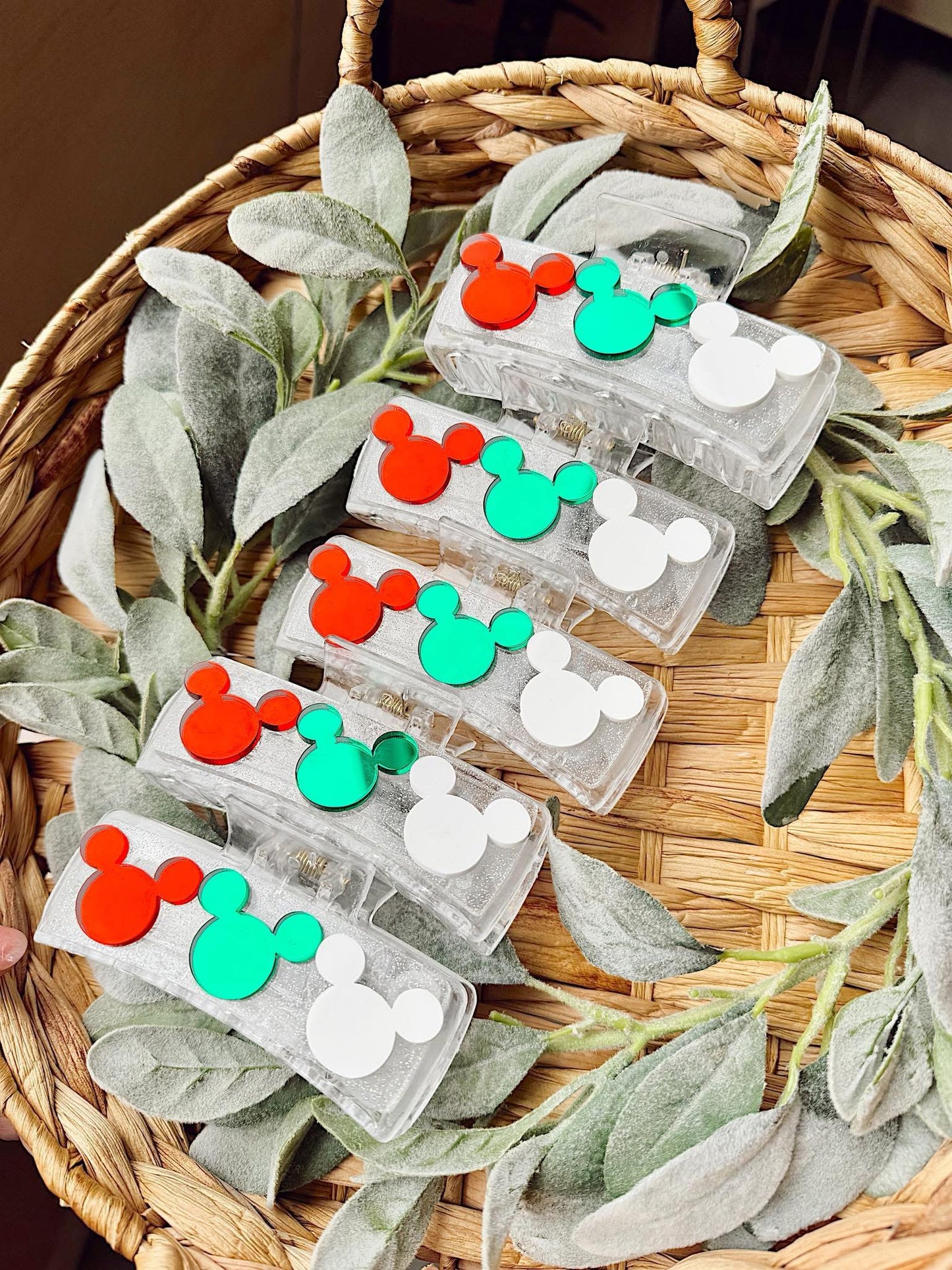 Festive Mouse Clip
