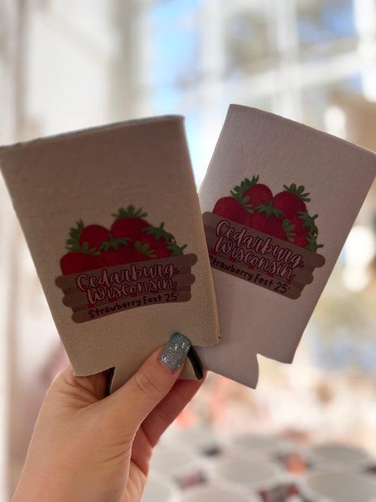 Strawberry Fest Koozies 25’