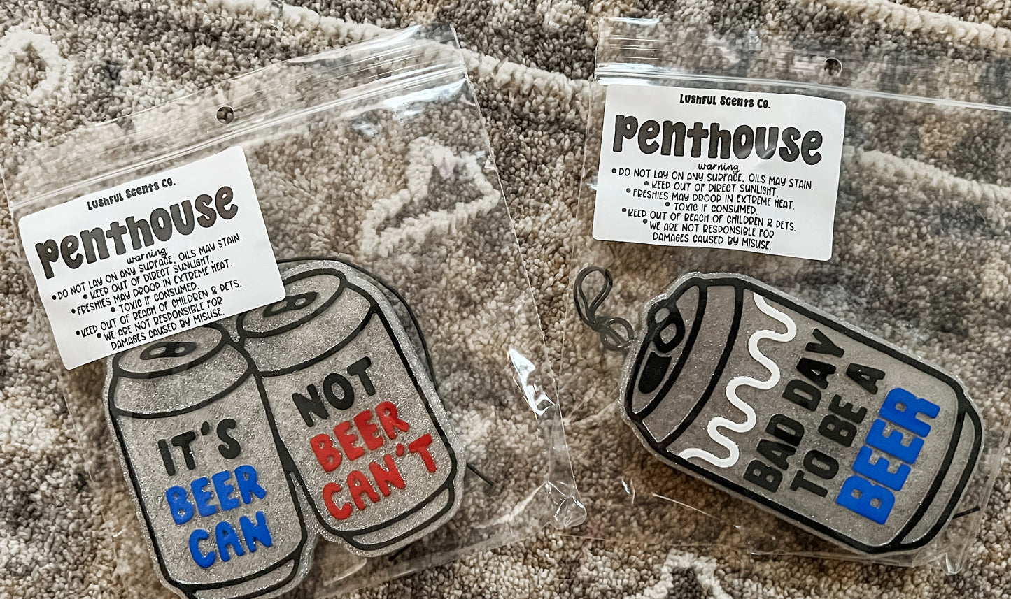 Beer Can Freshies