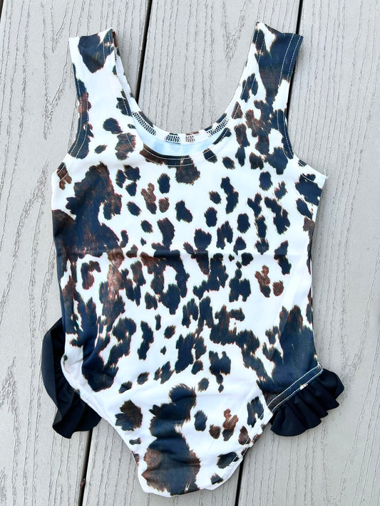 Cow Hide Swimsuit