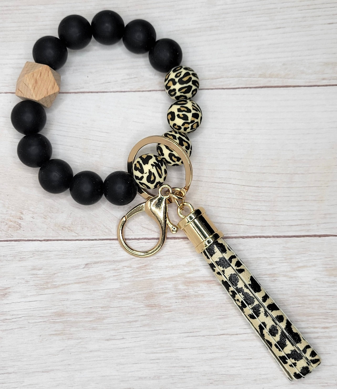 Leopard Wristlet